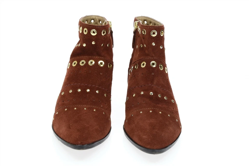 Botines Geox Respira D Kennity para mujer de gamuza borgoña talla 35 Foto 4 de 4