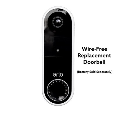 Arlo Essential Wireless Video Doorbell with Audio Battery Not