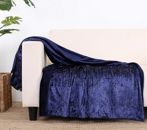 Berkshire Blanket 50"x70" Crushed Velvet Throw - 第 3/10 張圖片