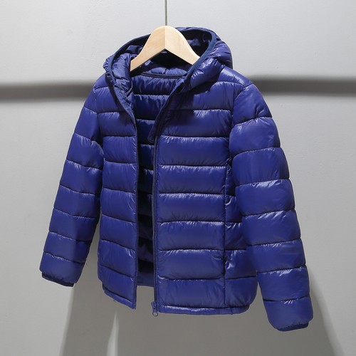 Kid Girl Cotton Long Sleeve Hooded Outerwear Winter Warm Casual Jackets Coat - Picture 25 of 74