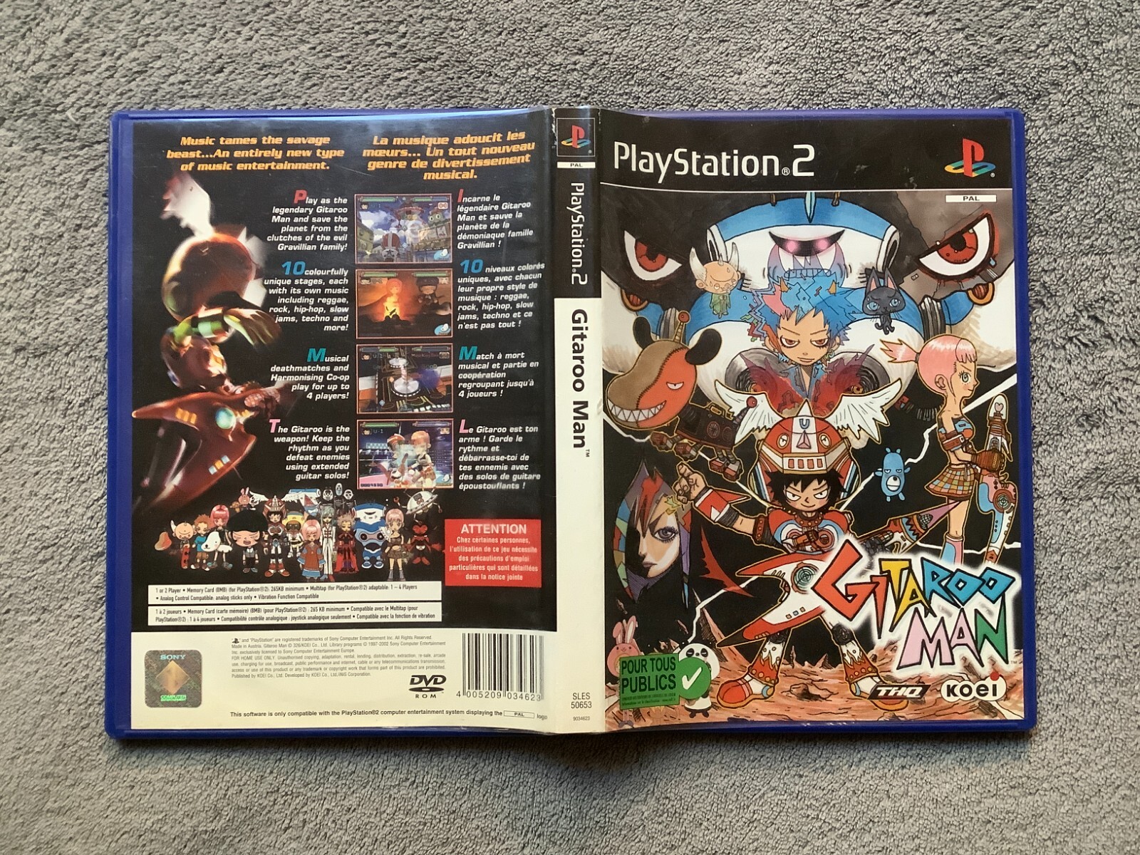 Gitaroo Man Ps2 FR