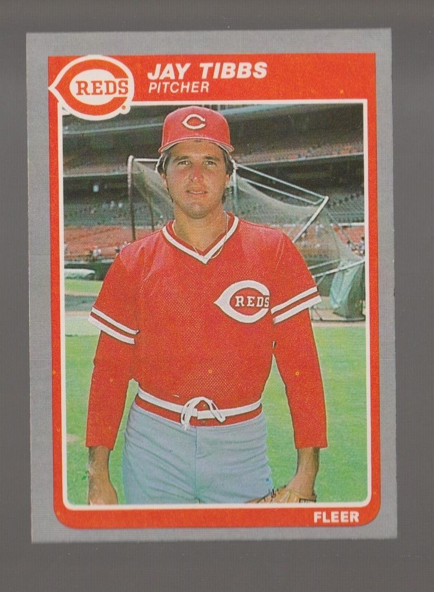 1985 Fleer Jay Tibbs Cincinnati Reds #553 Near Mint or Better | eBay
