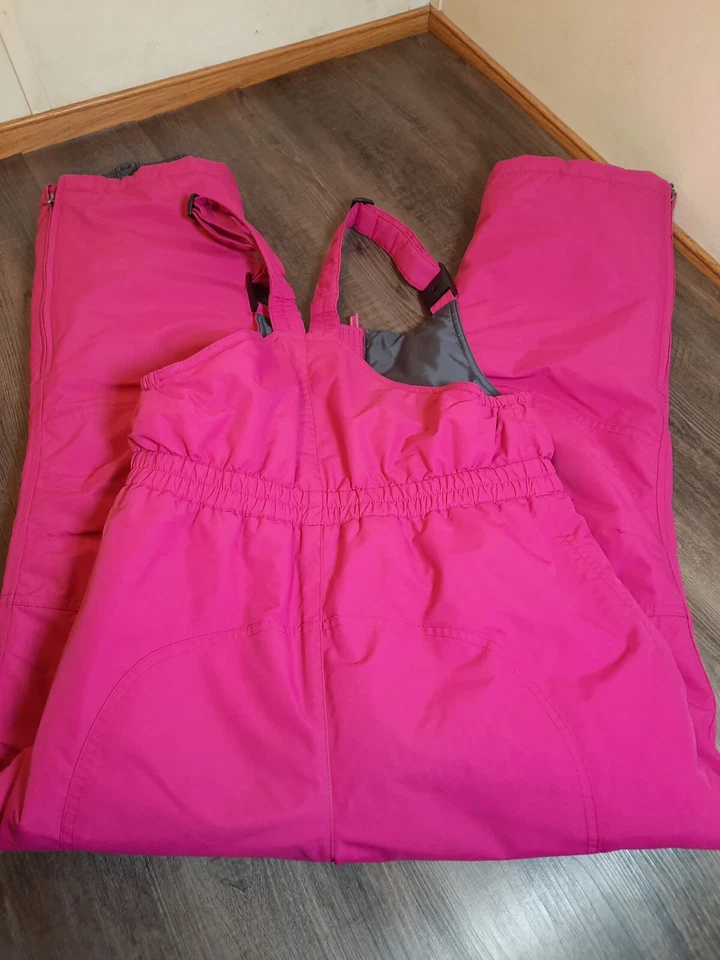 Lands End Snowsuit Girls Size 16 Pink Overall Snowsuit Ski Snowboarding - Image 4 of 4