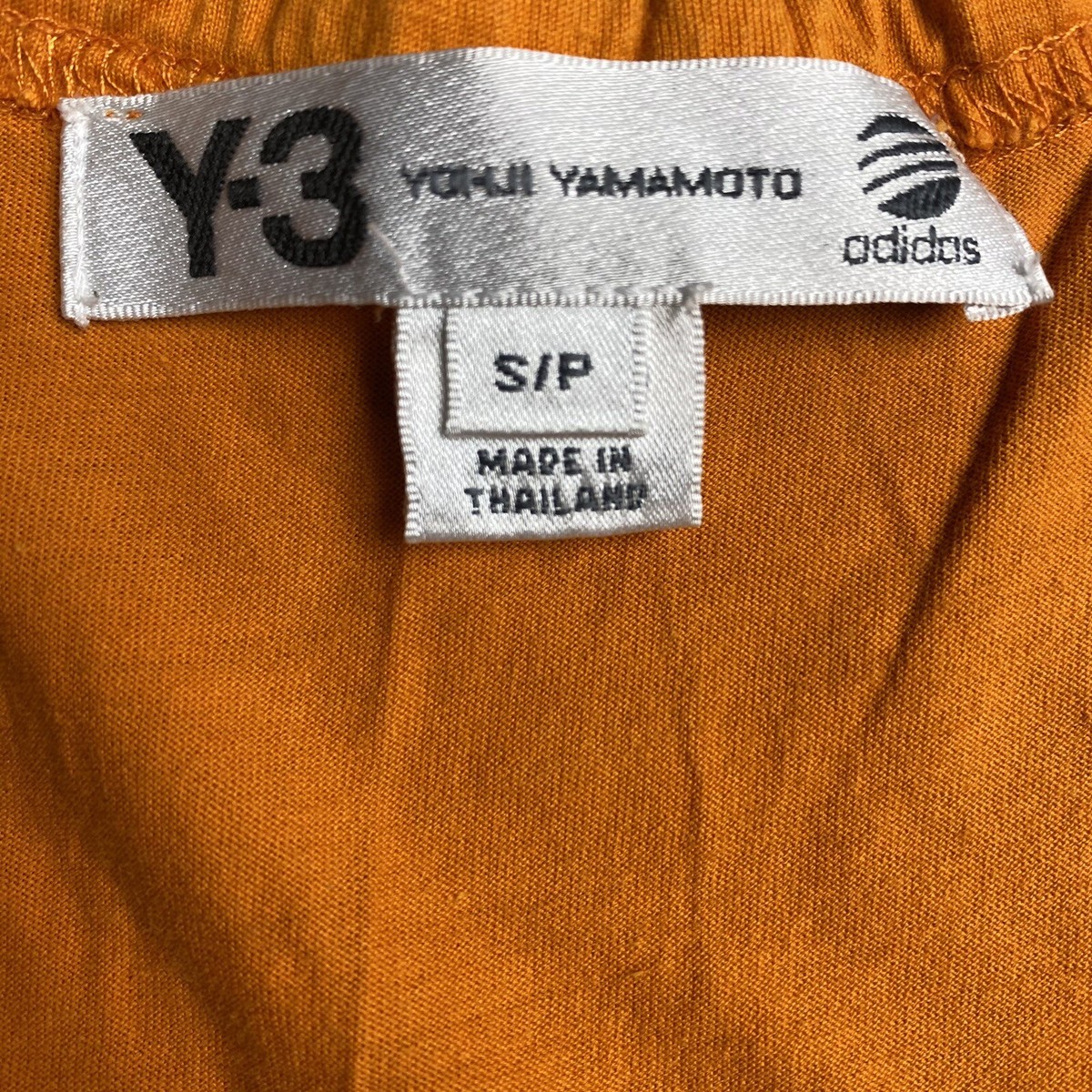 Adidas Y-3 Yohji Yamamoto Tank To Orange T-Shirt Adult Size