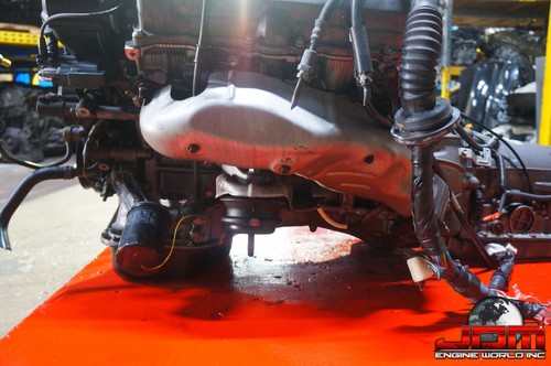 JDM 92-97 TOYOTA 1UZ-FE NON VVTI ENGINE LEXUS SC400 MOTOR AUTOMATIC TRANSMISSION - Picture 12 of 13