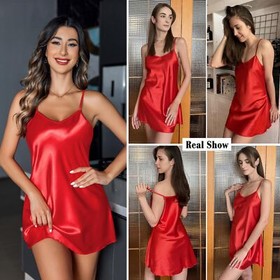 Sexy Women's Lingerie Silk Nightwear Sleepwear Dress Teddy Babydoll Pajamas Set