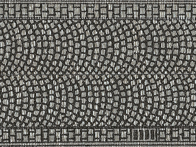 NOCH 34070 Spur N, Kopfsteinpflaster, 100x3cm (Grundpreis 1m²=213,33 Euro)