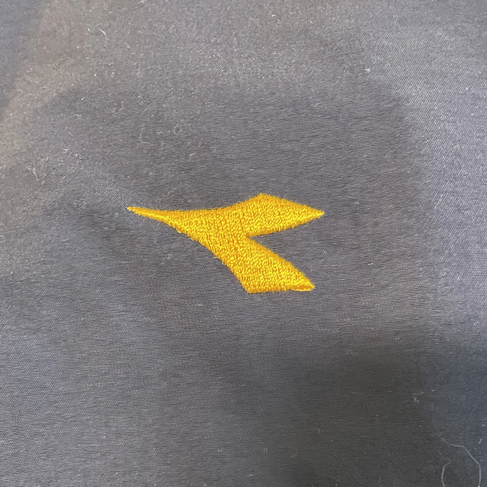 Новый старый запас - DIADORA Canova футбол молодежи большой YL нейлона пуловер куртка - Изображение 2 из 4