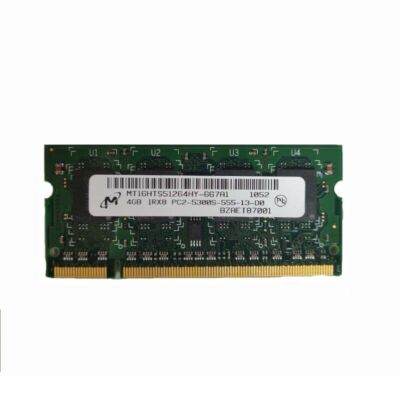 Micron 4GB 1Rx8 PC2-5300S DDR2 667 MHz 200Pin RAM Speicher Laptop 1.8V SO-DIMM''