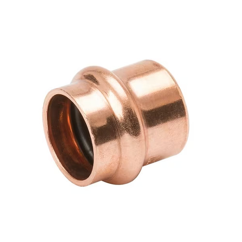 Streamline Copper Press Pressure Tube Cap Fitting Pro Pack 3/4"-Size (10-Pack)