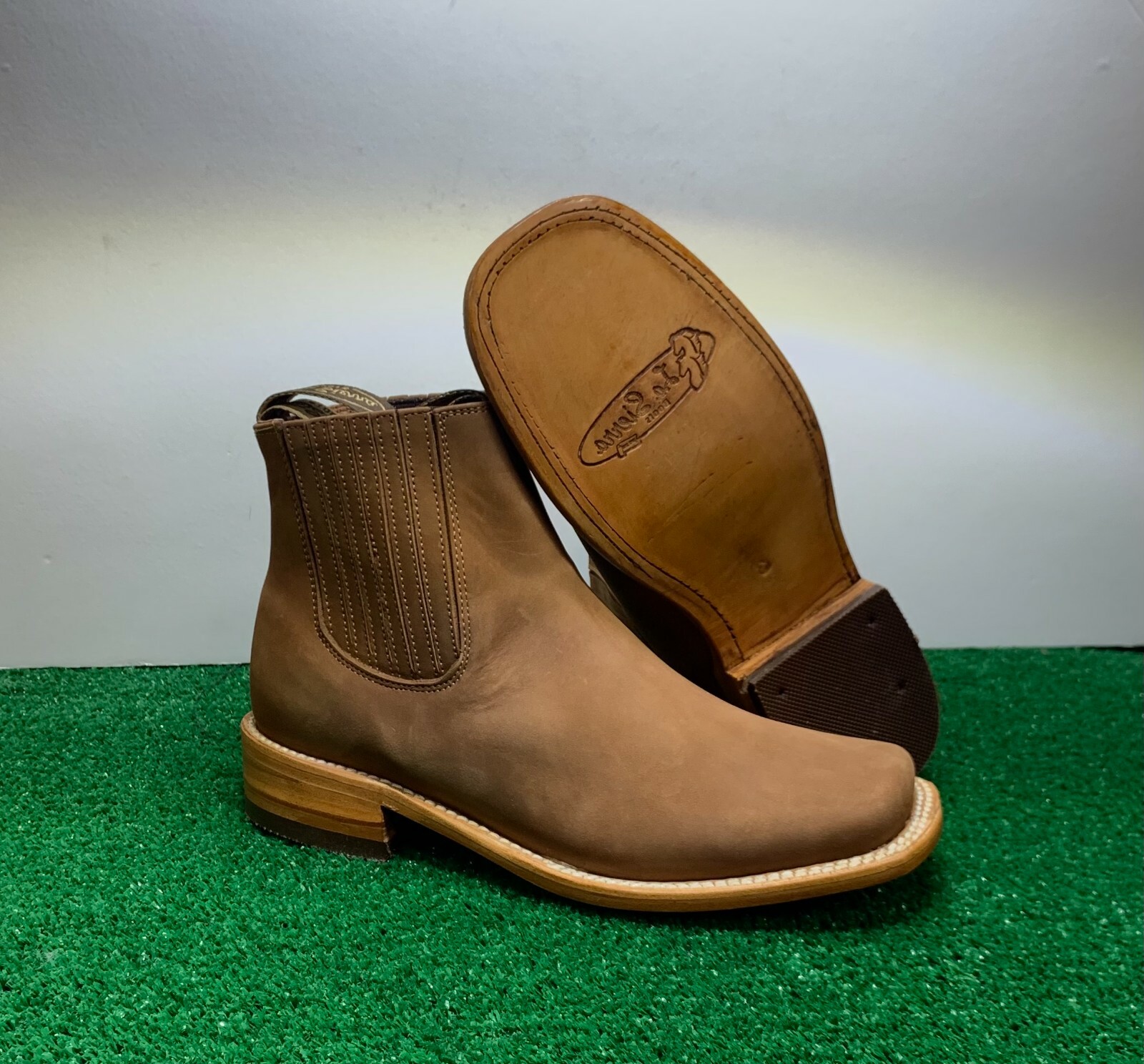 Women's New Oleobuck Leather Rodeo Botins Botines para Dama Rodeo Piel ...