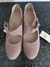 Marks And Spenecr Ladies Footglove Mink Shoes, Size 6.5, BNWT