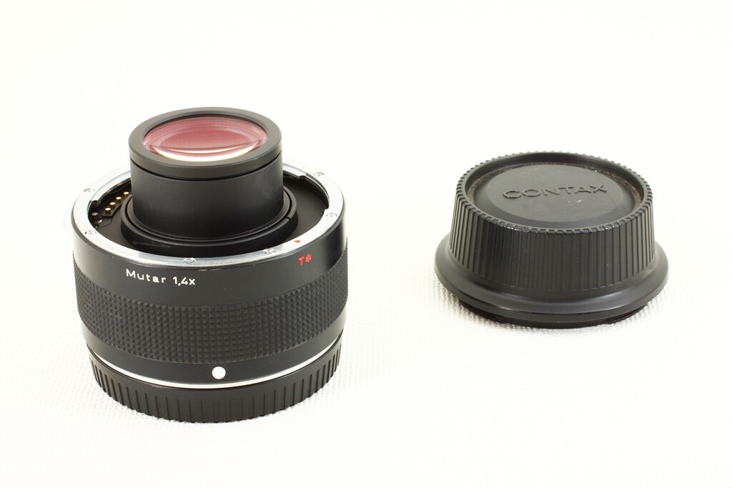 美品 CONTAX 645(コンタックス) Mutar T*(1.4×) Mint] Contax Mutar 1.4x T* Teleconverter for Contax 645 From