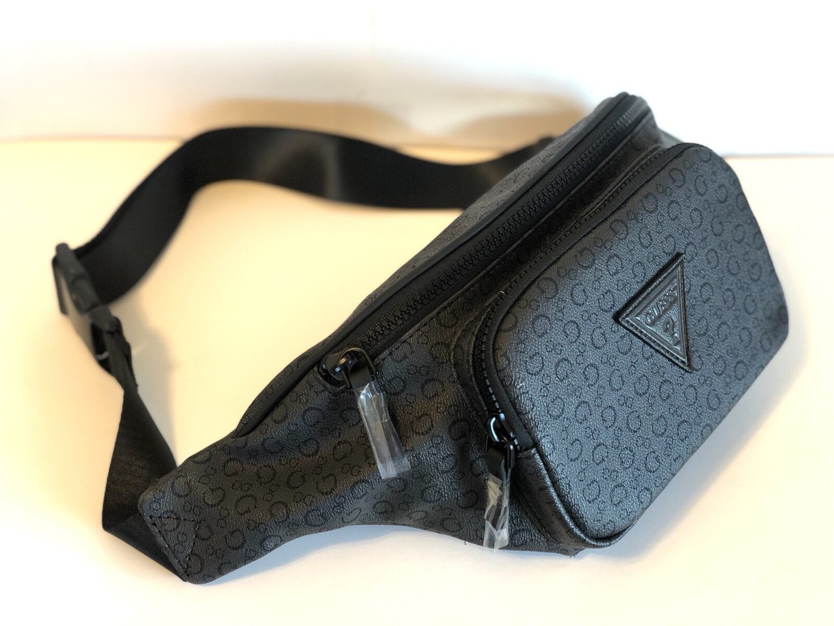 Marsupio GUESS Vezzola Smart M Nero - Bum Bag Moderno Con Logo, Cintura Regolabile - Foto 3