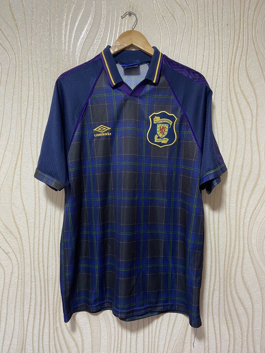 SCOTLAND 1994 1996 HOME FOOTBALL SHIRT SOCCER JERSEY UMBRO SCOTLAND 1994 1996 HOME FOOTBALL SHIRT SOCCER JERSEY UMBRO