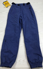 Vintage Roffe Ski Pants Womens 8 Blue Waterproof Breathable Nylon Insulated New