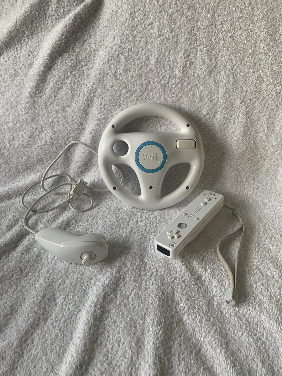 Mario kart best sale wii nunchuck controls