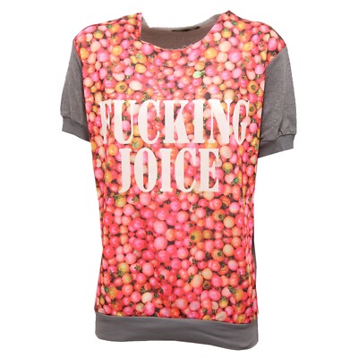 0224R felpa donna GIANNI LUPO manica corta sweatshirt men short sleeve
