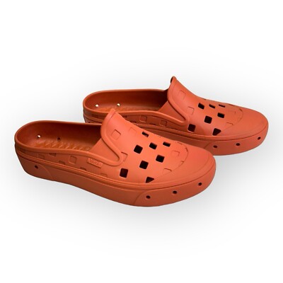 New Vans Slip-On Mule TRK Burnt Ochre Brown Sneakers Water  display picture 3