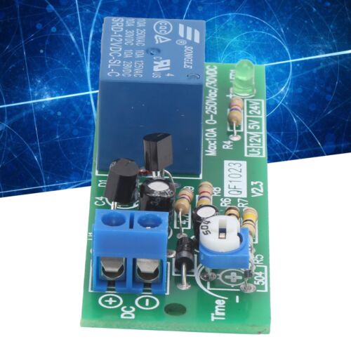 Time Relay Module Delay Switch High Accuracy Electronic Equipment 0-10 Minutes✉ - Foto 1 di 12