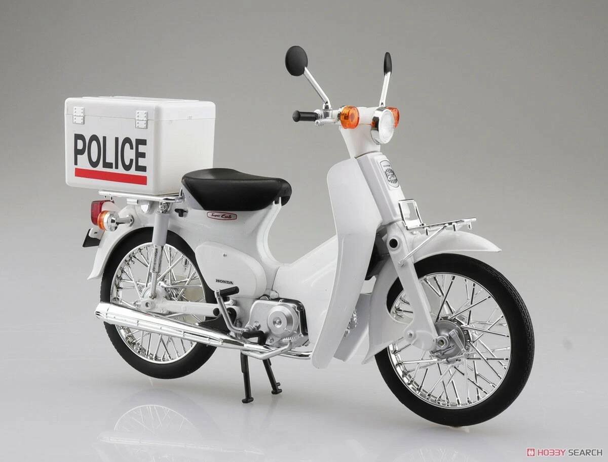 Skynet 1 12 Bike Honda Super Cub Police Die cast Finished Product