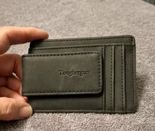Toughergun Belt Clip Wallet Brown Leather