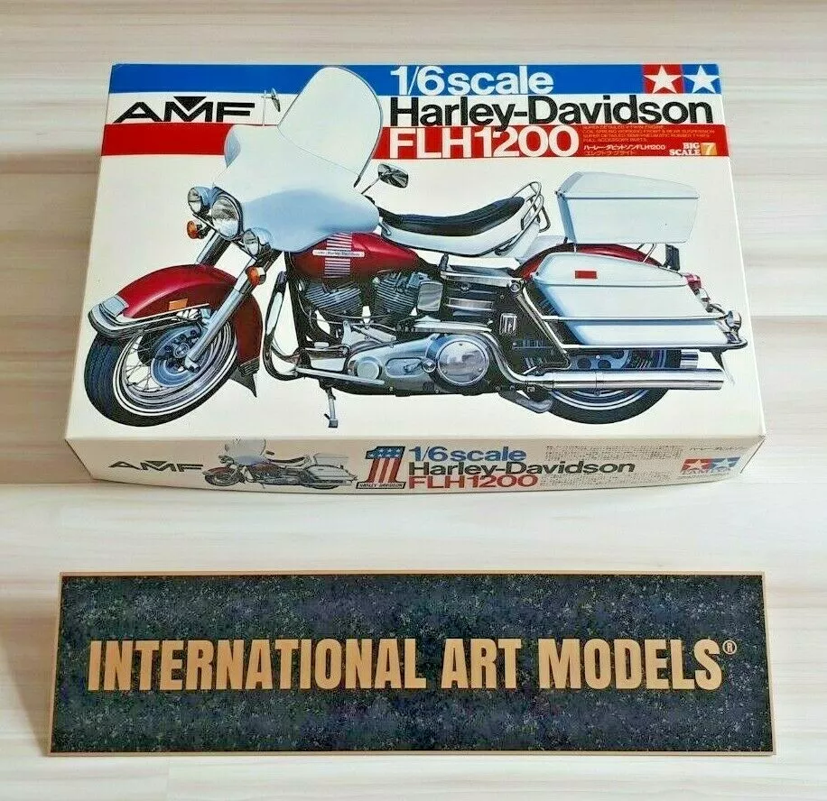 1:6 Scale Tamiya HARLEY DAVIDSON FLH1200 AMF ✯ BS 0607*4800 ✯ Ultra rare