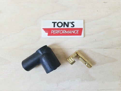 7mm Ignition Spark Plug Boots 90 Degree Right Angle Pack Of 8 Rubber Replacement - Foto 6