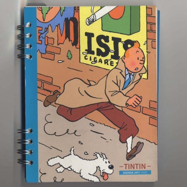 Herge Tintin Moulinsart Agenda Tintin 2011