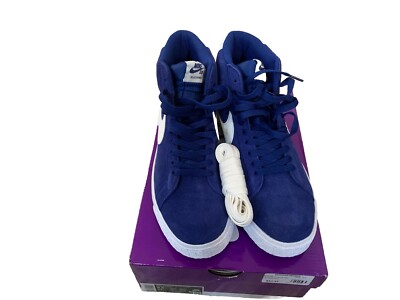 Nike SB Zoom Blazer Mid Men's Size 9.5 Royal Blue Suede