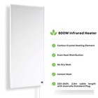 800W Infrared Heating Panel Carbon Crystal Heating Radiator Energy Efficient