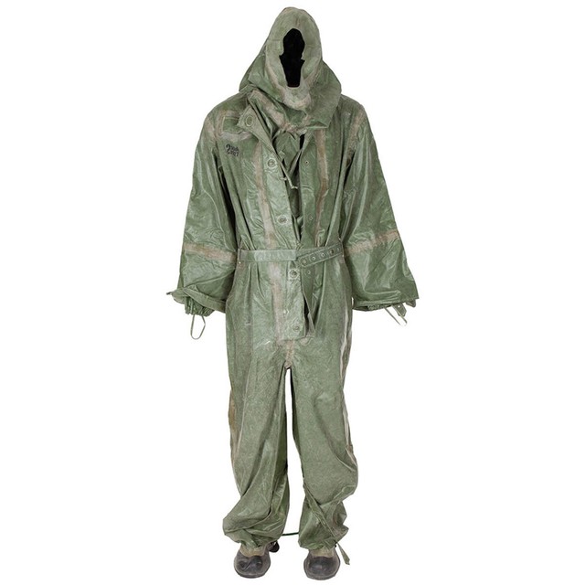 Tuta protettiva originale ABC OPCH 70 tuta ceca in gomma esercito overall suit- Tuta protettiva originale ABC OPCH 70 tuta ceca in gomma esercito overall suit-
