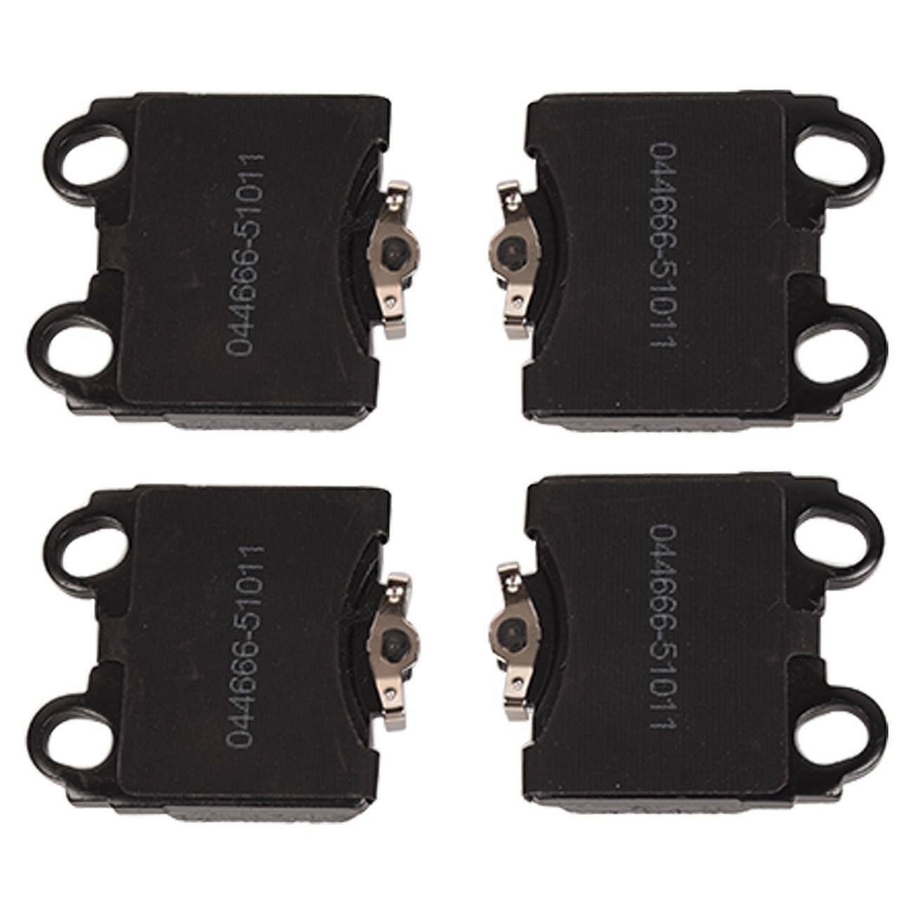 Black Drill Slot Brake Rotors + Pads Kit For Lexus GS300 GS400 GS430