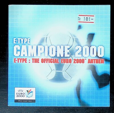 CD E-Type Campione 2000 Euro Anthem