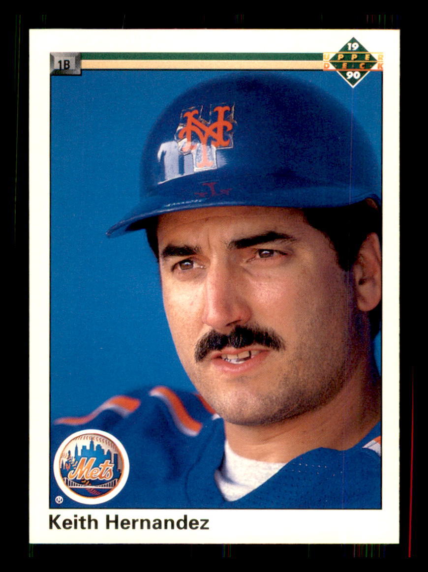 1990 BASEBALL 1990 Upper Deck Keith Hernandez New York Mets #222 1