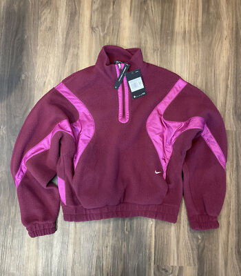 Nike Archive Pack Sweatshirt Dark Beetroot Cactus Flower 1/4 Zip