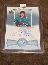 Thomas Bordeleau 2022-23 Upper Deck Ultimate Collection Rookies Auto RC (JT)