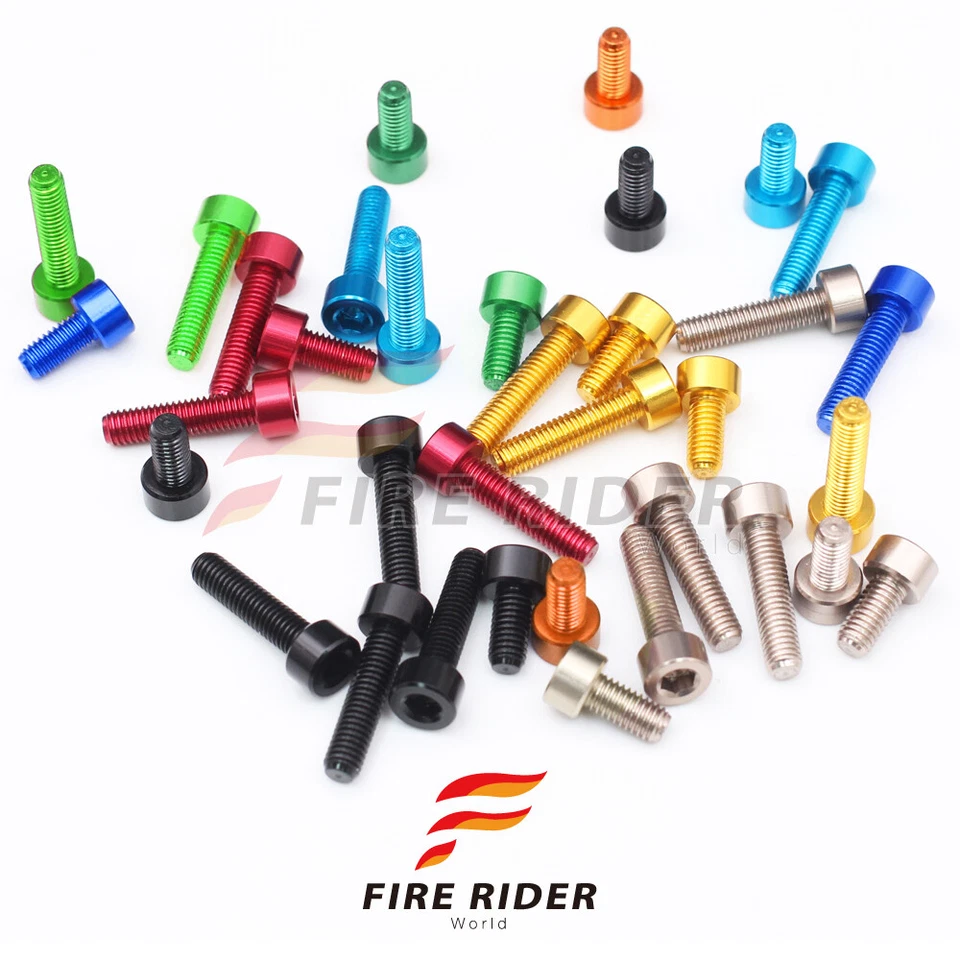 Juego de pernos de tapa de combustible FRW 7 colores para Suzuki GSXR 600 03-12 04 05 06 07 08 09 10 11 Foto 4 de 4