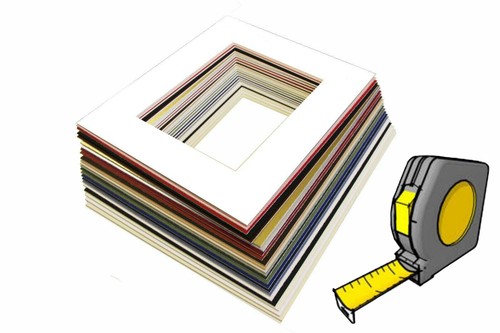 Maßgeschneiderte Größe Bild Foto abgeschrägte Kante Halterung bis zu 10x8" - Bild 3 von 24