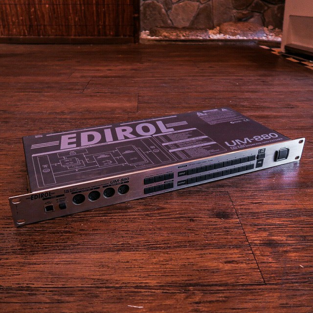 Edirol Um880 8 in / 8 out USB Midi Interface Patch Bay Roland for sale