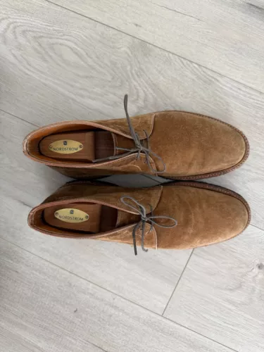 Alden x JCrew Snuff Suede Chukka Boots Size 8 US