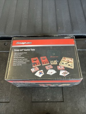 Snap-On Tools Game Tote New and Sealed Six Games SSX22P171 NEW IN BOX!