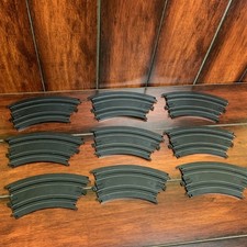 Lot of 9 Tyco Slot Car Tracks - 9" 1/8 circle - No. B5846 UNTESTED