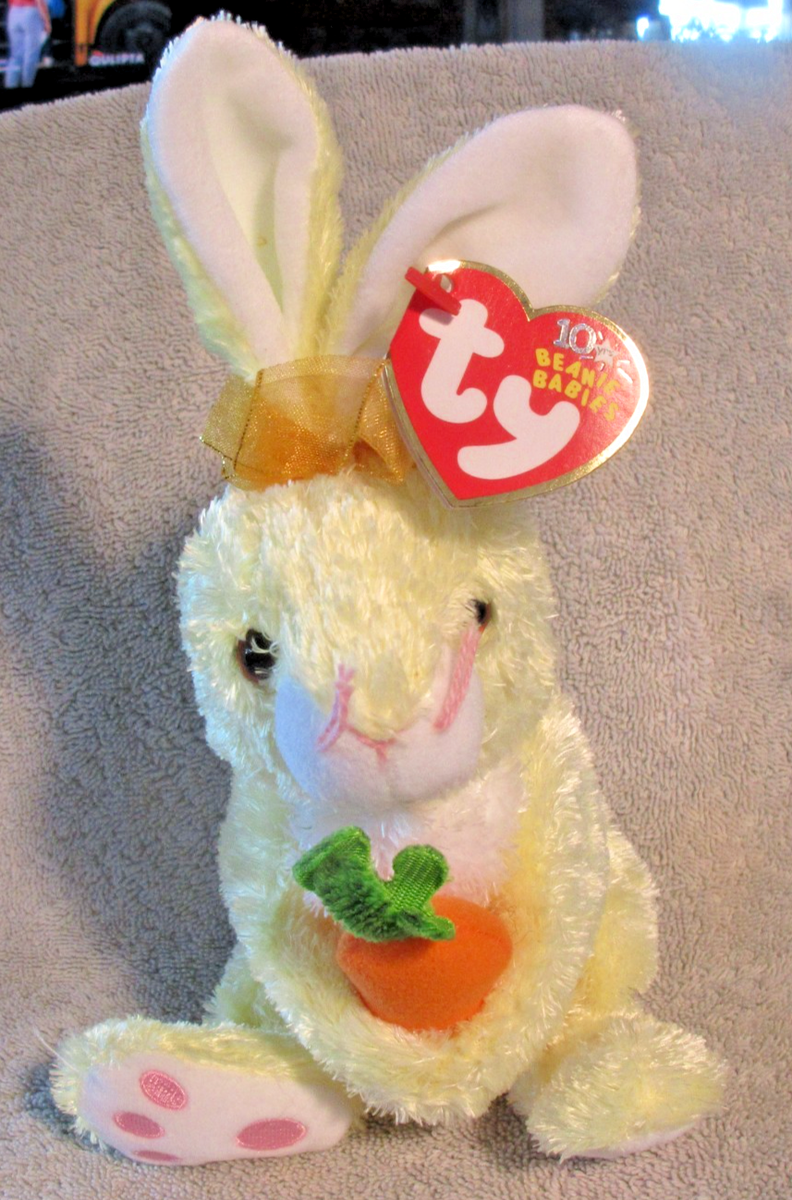 Beaniebaby様 リクエスト2点 まとめ商品 Ty Beanie Baby Nibblies the Bunny DOB March 26, 2002 MWMT Free