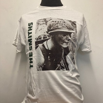 The Smiths T-Shirt Meat Is Murder Album Reproduction of 1985