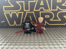 Custom Star Wars Darth Vader and Chancellor Palpatine Mini Figures