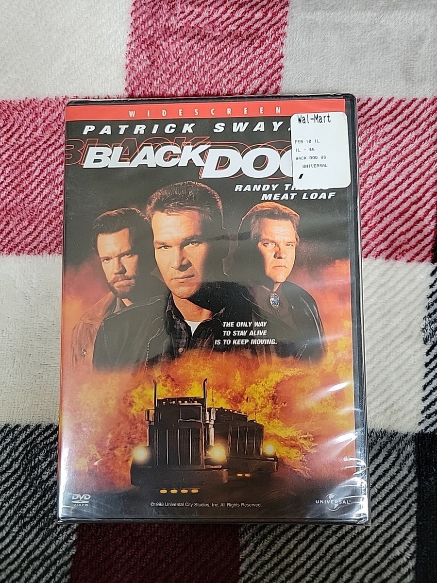 BLACK DOG (DVD, 1998, W.S) NEW Sealed Patrick Swayze, Meat Loaf