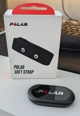 Polar H10 Herzfrequenzsensor - Schwarz - ANT+ & Bluetooth, EKG/EKG Genauigkeit, HRV Tr