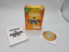 Roxio Creator 2010 w/ Guide PC DVD Video Capture Convert Software