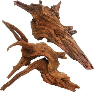 Natural Large Aquarium Driftwood 2 PCS 15''-19'' for Fish Tank & Terrarium